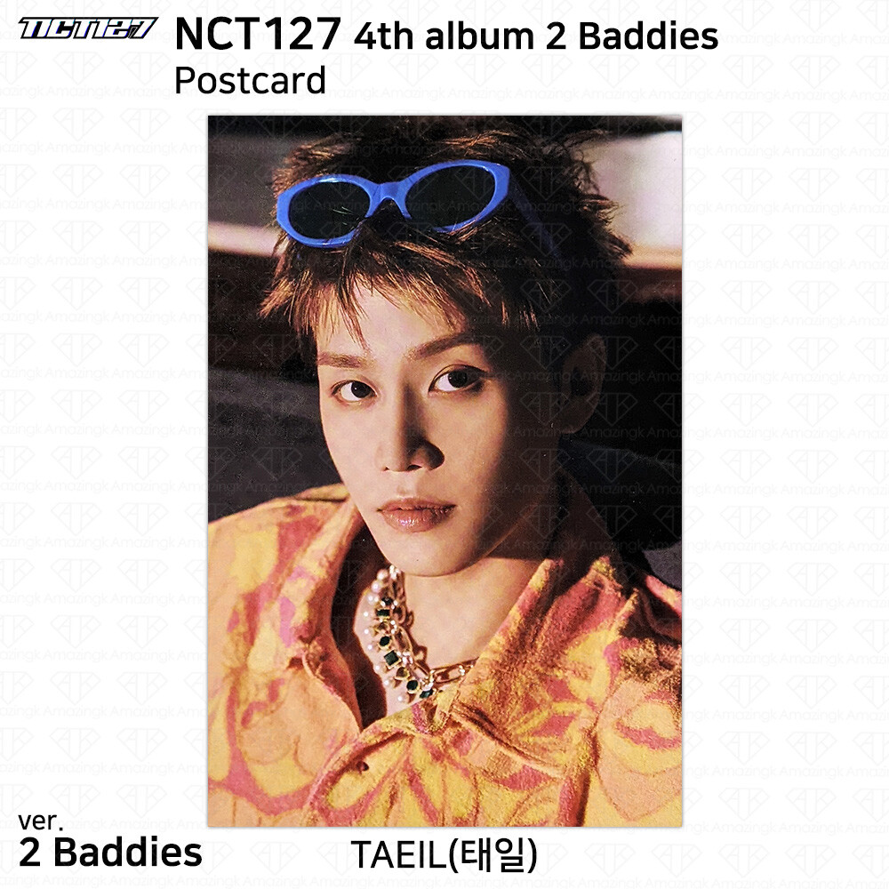 NCT NCT127 4th Album 2 Baddies Official Photocard Postcard KPOP K