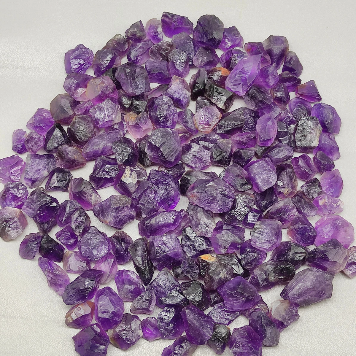 紫水晶(八面体) Amazon.com: Apex Magnets 1 磅紫色螢石八面體水晶- 大