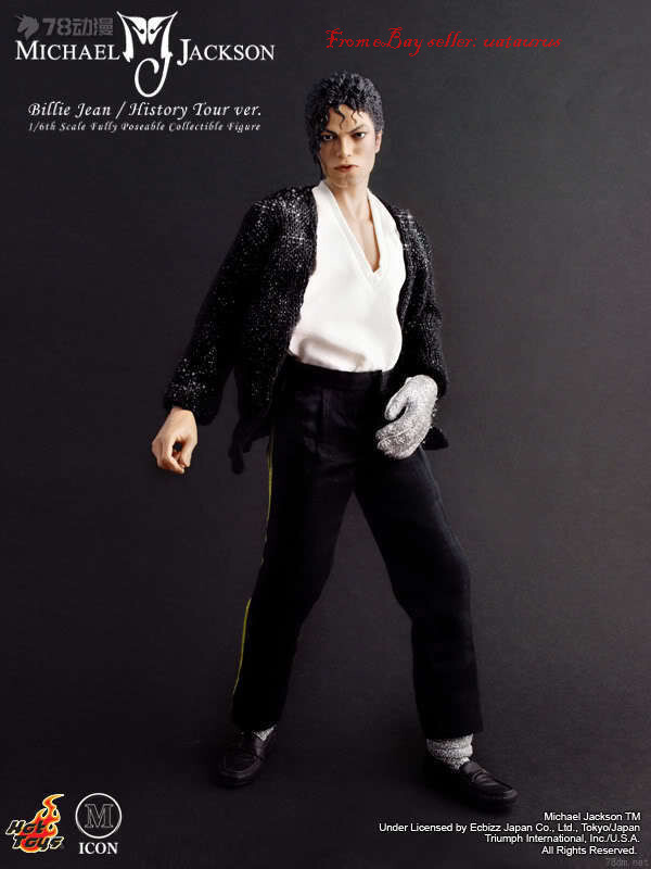 Hot Toys 1/6 Mis08 Michael Jackson (Billie Jean / History Tour