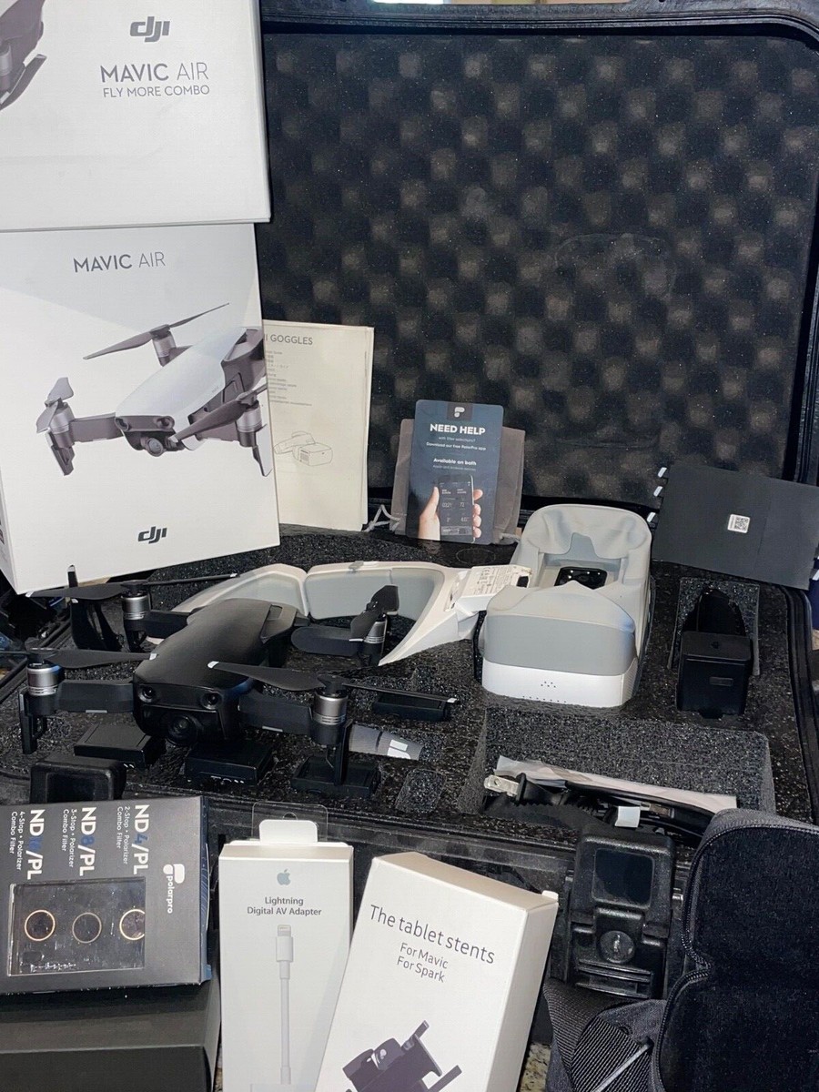 DJI Mavic Air Fly More Combo - Drone - Onyx Black & 1080P 4k