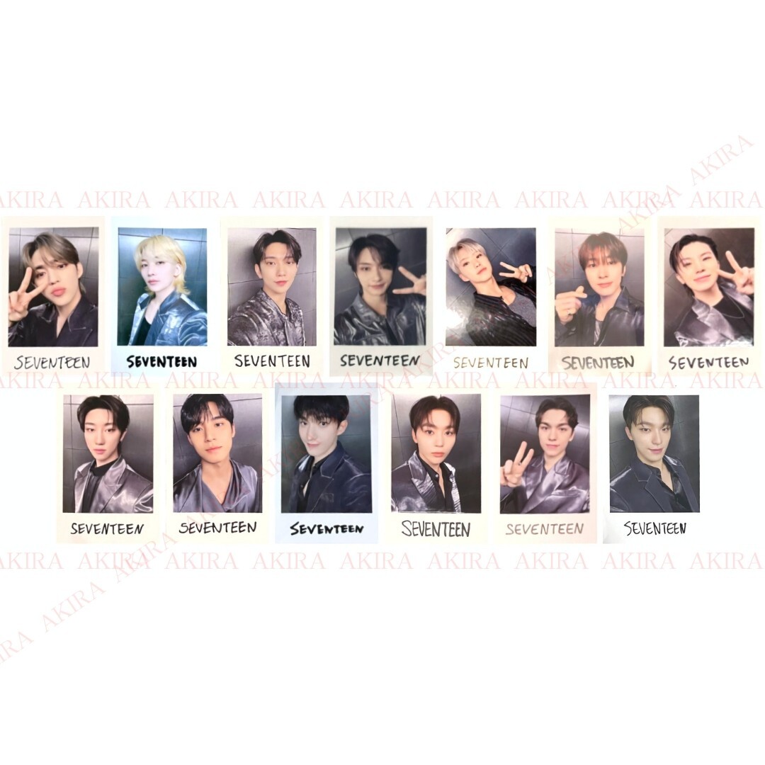 SEVENTEEN WORLD TOUR RIGHT HERE (IN) JAPAN INSTANT PHOTO STICKER