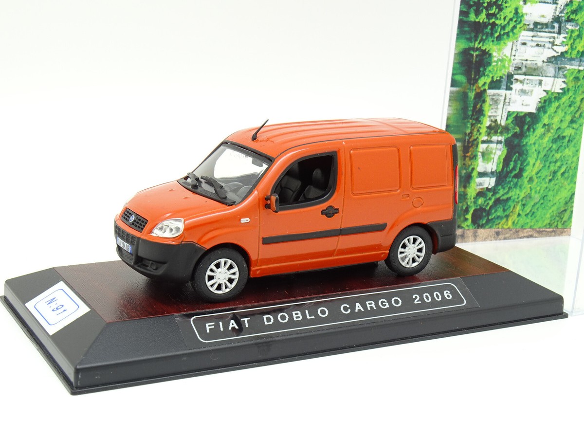 Norev Fiat Story 1/43 - Fiat Doblo Cargo 2006 Orange | eBay