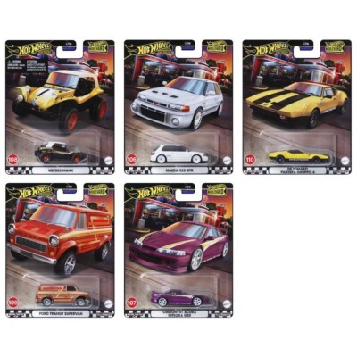 Hot Wheels Premium Boulevard 2024 Mix 4 #106-110 Complete Set of 5