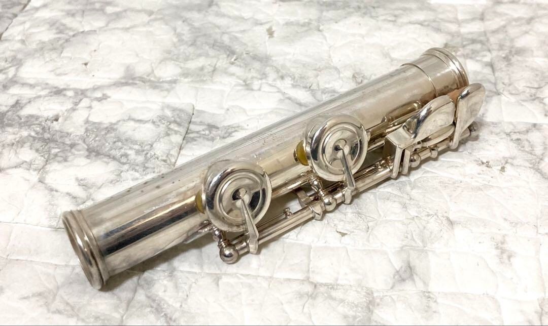 YAMAHA ESTABLISHED IN 1887 Flute YFL-514 Head: Silver 925 Made in