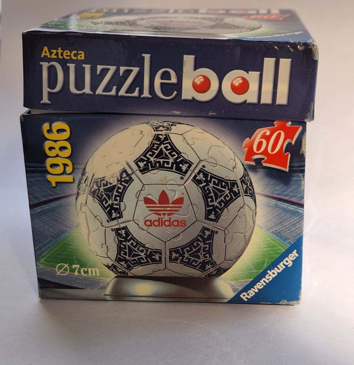 ADIDAS PUZZLE BALL AZTECA MEXICO 1986 RAVENSBURGER SOCCER BALL