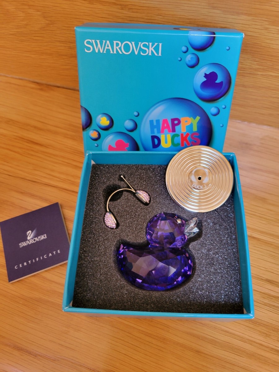 Swarovski Crystal Duck J Happy Ducks DJ Limited Edition #1049592