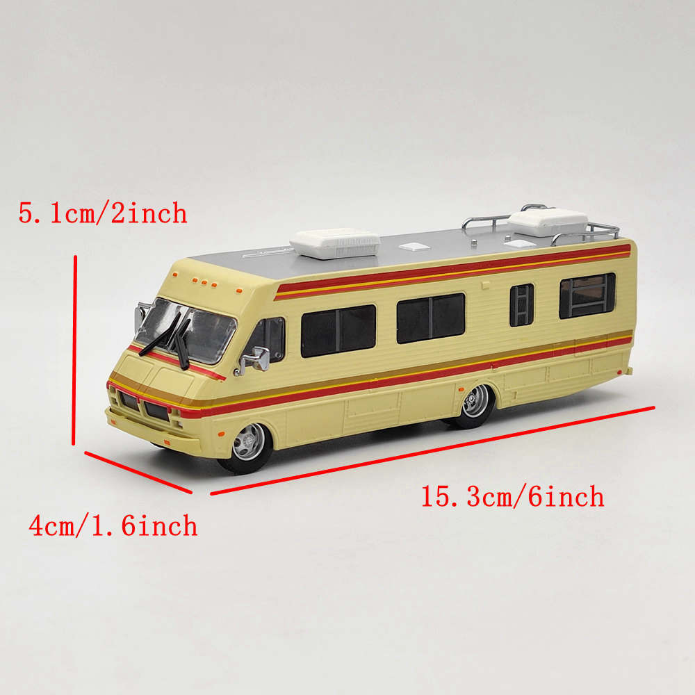 Greenlight 1/64 1986 Fleetwood Bounder Breaking Bad Rare Diecast