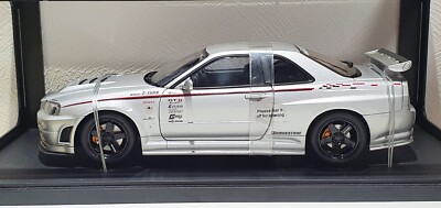 1/18 AUTOart NISMO Z-TUNE Nissan SKYLINE GT-R R34 Z2 SILVER