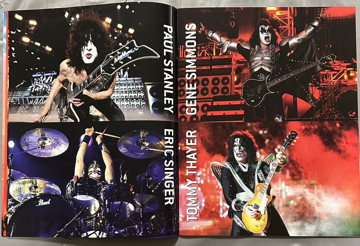 Kiss Alive 35 Sonic Boom Concert Program Tour Book Excellent