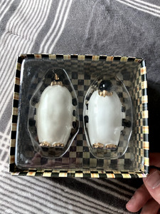 Mackenzie Childs Salt and Pepper | eBay