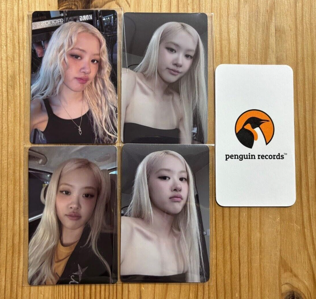 BLACKPINK ROSE ROSÉ - first studio album rosie YGSELECT POB PHOTO