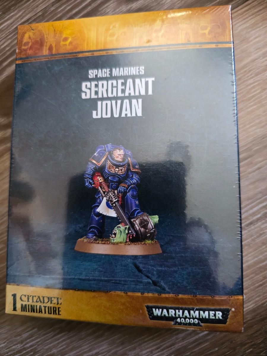 Space Marine Sergeant Jovan Warhammer 40K Limited Edition Space