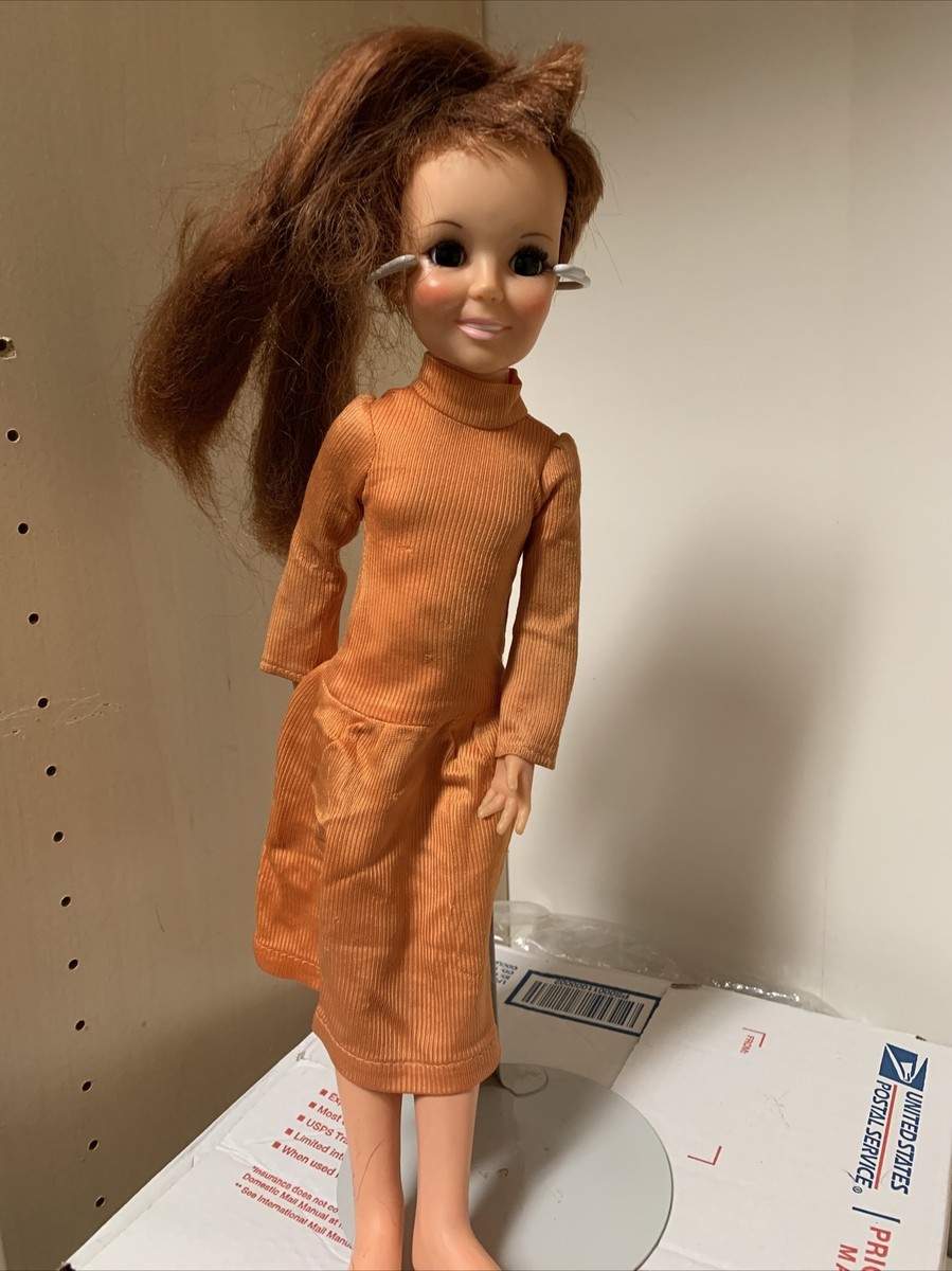 Vintage Crissy Ideal Doll Moving Grooving Dress 1973 BX2 | eBay