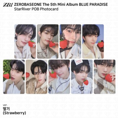 ZEROBASEONE ZB1 5th Mini Album Blue Paradise StarRiver POB