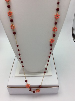 Kate Spade Lovely Lilies Long Necklace Mk32 for sale online | eBay