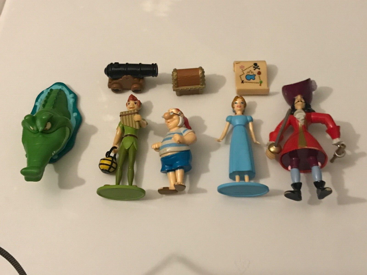 Disney Parks Exclusive Peter Pan, Wendy, Smee & Captain Hook
