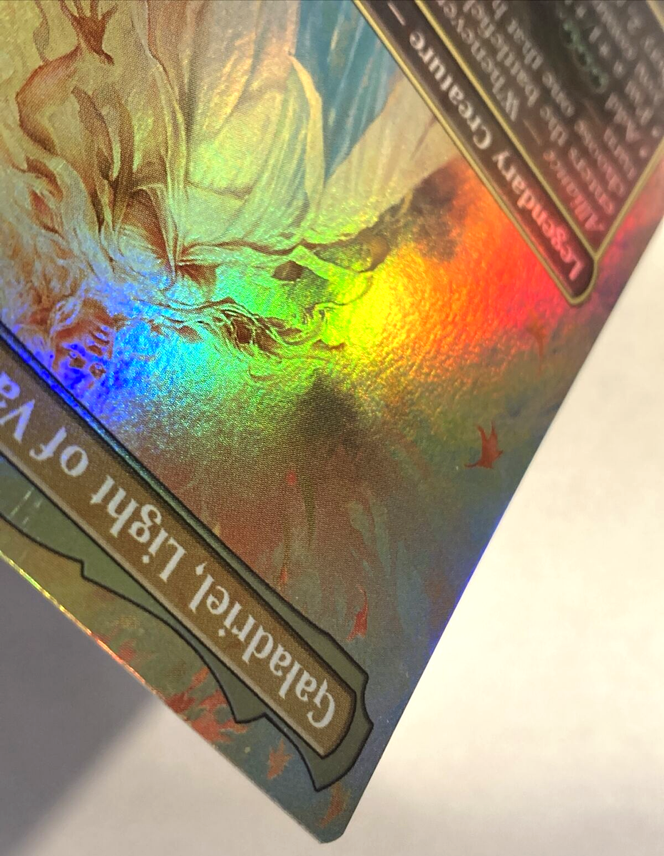 MTG Galadriel, Light of Valinor *BORDERLESS FOIL* The Lord of the