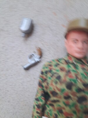 Vintage Original 1960s 1964 Hasbro GI Joe Action Marine Figure
