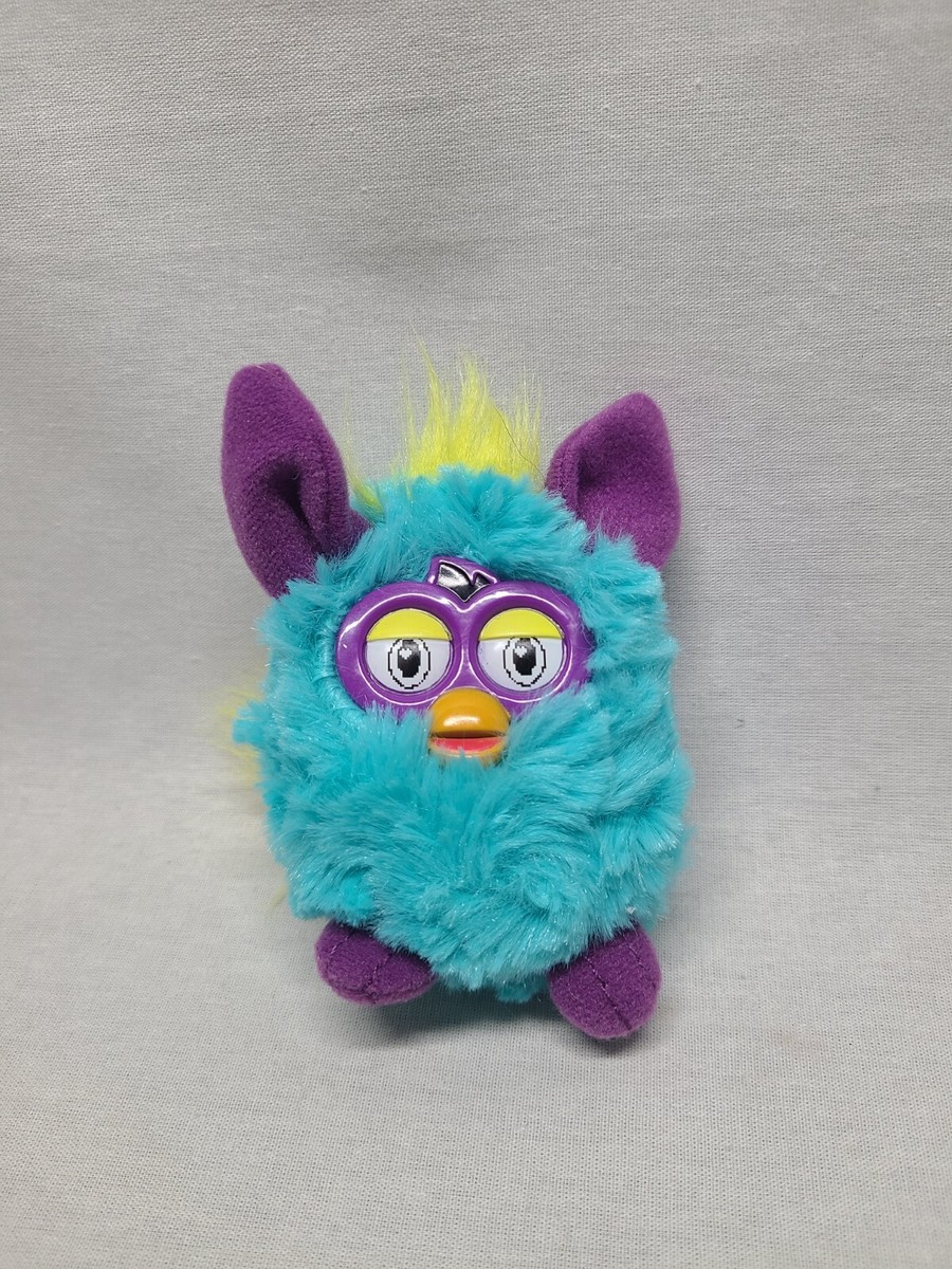 2014 McDonalds Hasbro Furby Boom - Blue/Purple - Happy Meal Soft