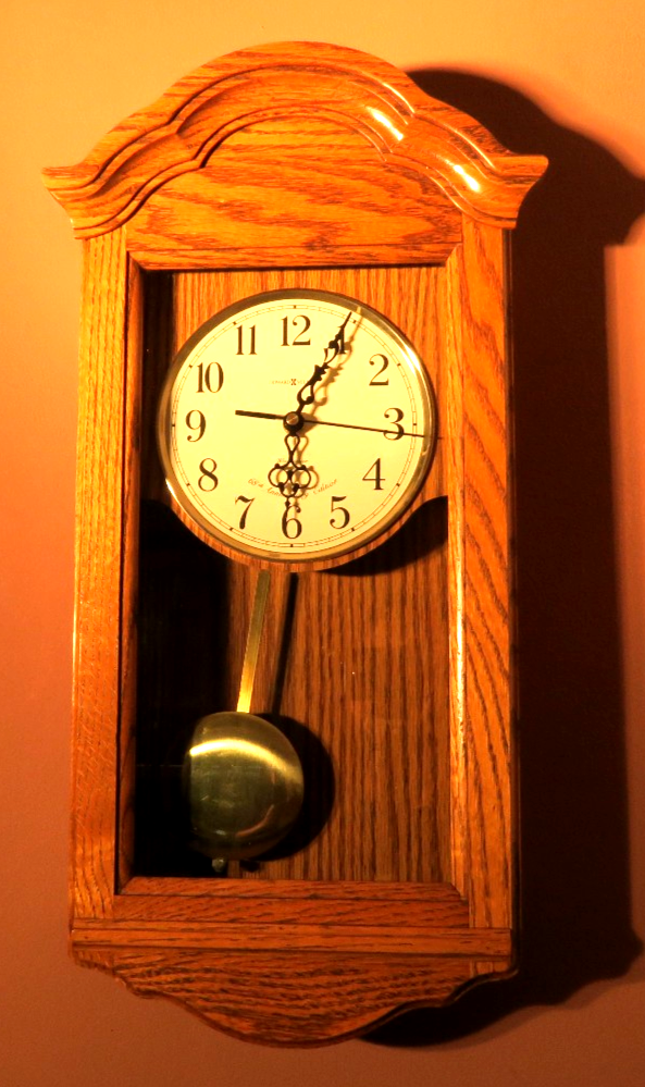 HOWARD MILLER 620-102 QUARTZ PENDULUM CHIMING CLOCK 68th