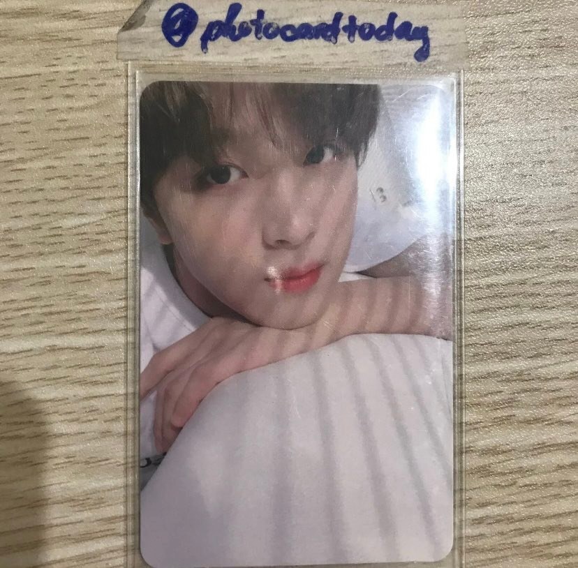 HAECHAN PHOTOCARDS OFFICIAL ALBUM,GOODS NCT DREAM- NCT 127 GLOW IN