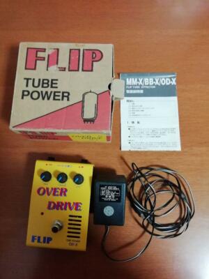 Guyatone FLIP OD-X Tube Power Over Drive Guitar Effect Japan