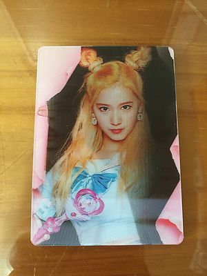 TWICE 2nd Album PAGE TWO Cheer Up Lenticular Card Sana Photo Card