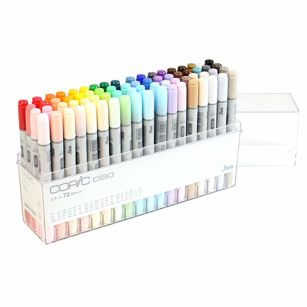 Copic Ciao Start 72 Color Set From Japan | eBay