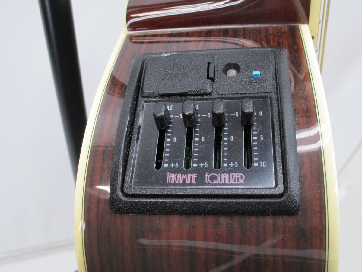 Takamine EG334C G Series Acoustic Electric Guitar W/ Case Has Haze