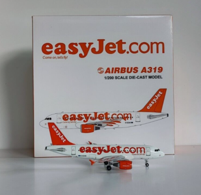 Gemini 200 EASYJET Airbus A319. Reg: G-EZAK. 
