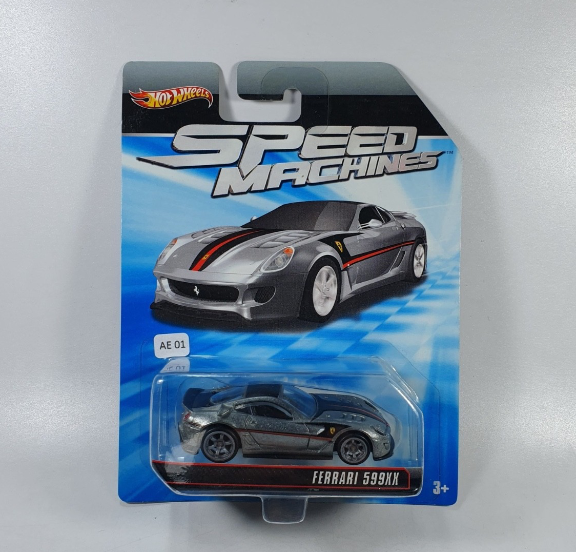 Hot Wheels 2010 Ferrari 599xx Zamac Speed Machines - with