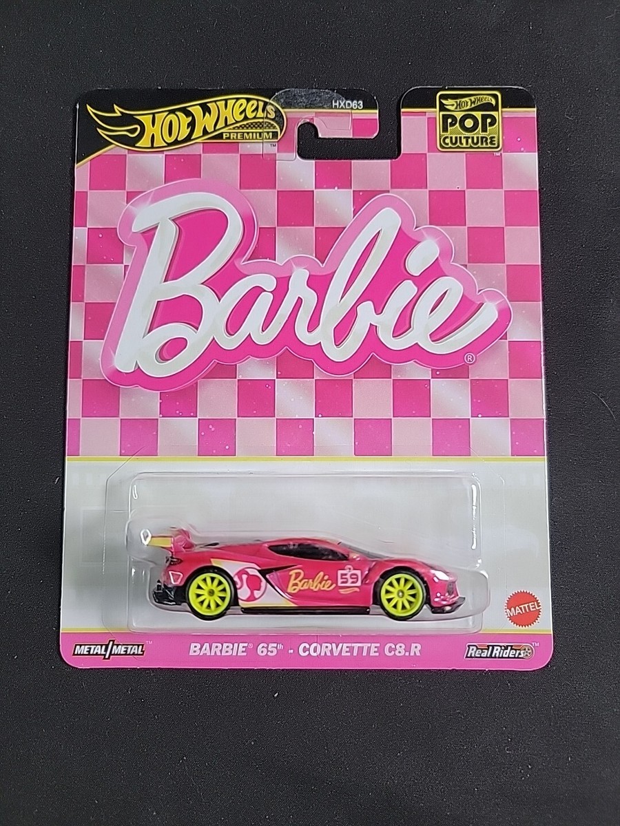 Hot Wheels Premium Barbie 65th Corvette C8.R | eBay