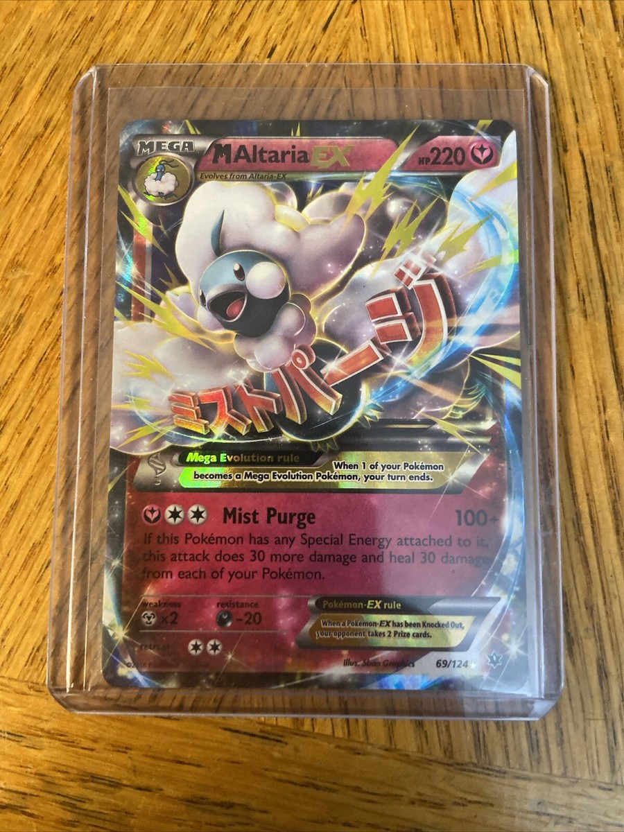 Mint Mega Altaria EX Rare Pokémon Card English 069/124 | eBay