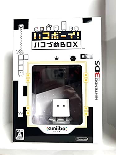 Nintendo Box Boy Hako Boy Qbby Amiibo 3DS VGC Hakozume Game Soft