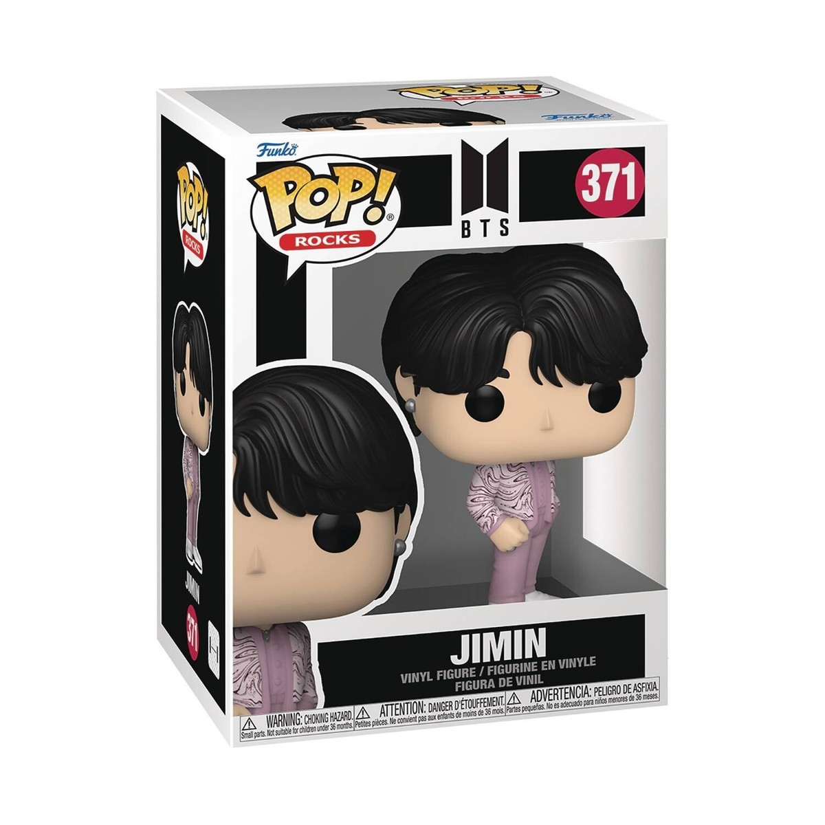 Pop! Rocks BTS Series 4 Jimin #371 Vinyl Figure Funko | eBay