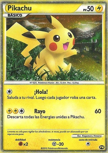 2010 POKEMON PIKACHU WORLD PROMO ITALIAN PIKACHU-HOLO PSA 10 | eBay