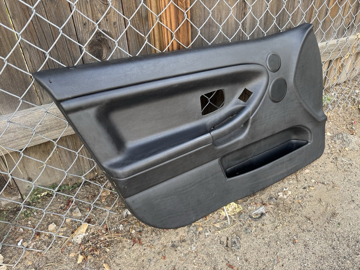 2000-2006 BMW X5 Door Panel Driver Side Black Leather Fits E53