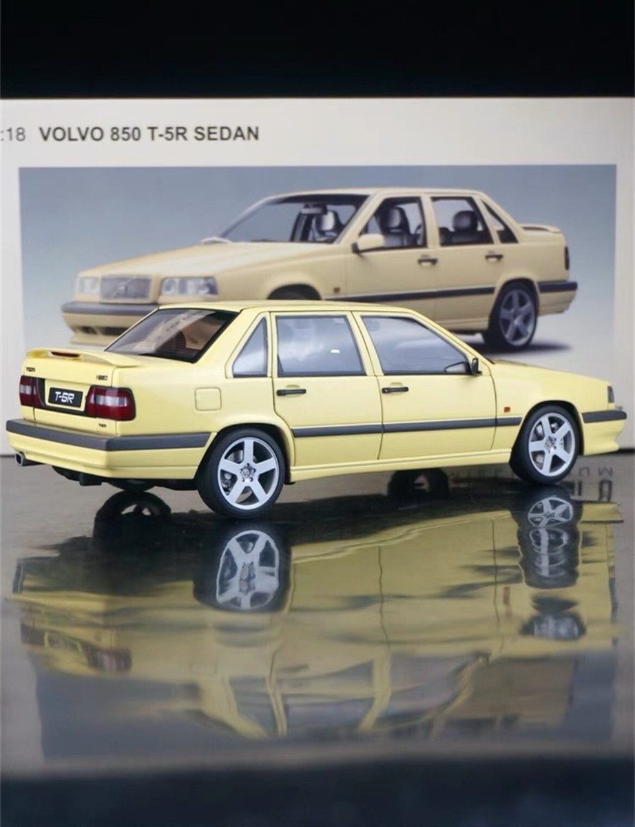 SUPER RARE* 1/18 AUTOart Volvo 850 T5-R Sedan 1995 Cream Yellow | eBay