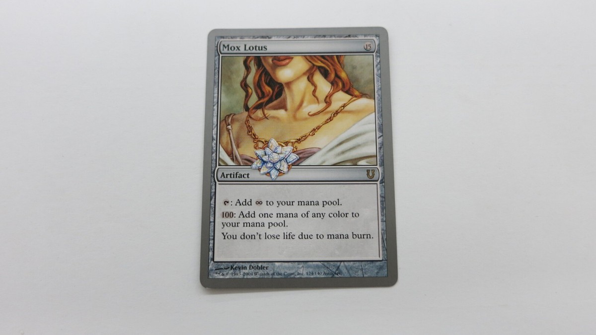MOX LOTUS ARTIFACT UNHINGED RARE MTG Magic The Gathering NM