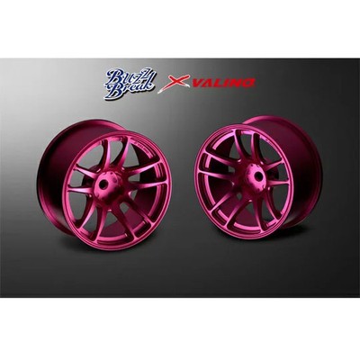 OVERDOSE VALINO N820S Aluminum Wheel 26mm Pink Anodized OFF+7 2pcs
