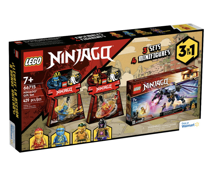 LEGO NINJAGO Gift Set 66715 Legacy Overlord Dragon 71742 & Ninjago