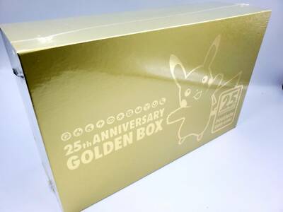 Pokemon Card 25th Anniversary Golden Box Celebration Japan Limited