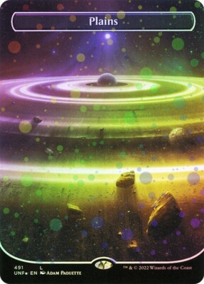 Choose your GALAXY FOIL Space Land ~ Unfinity [ NearMint ] [ Magic