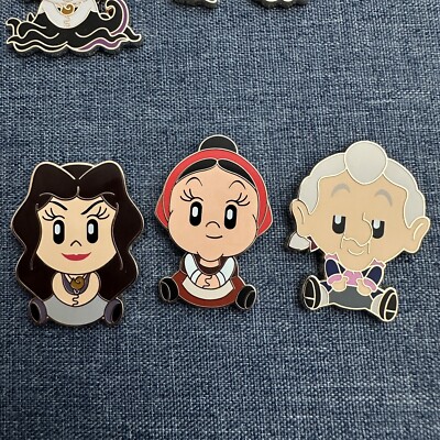 WDI MOG Disney Little Mermaid 35th aDorbs! 14 Pin Complete Set