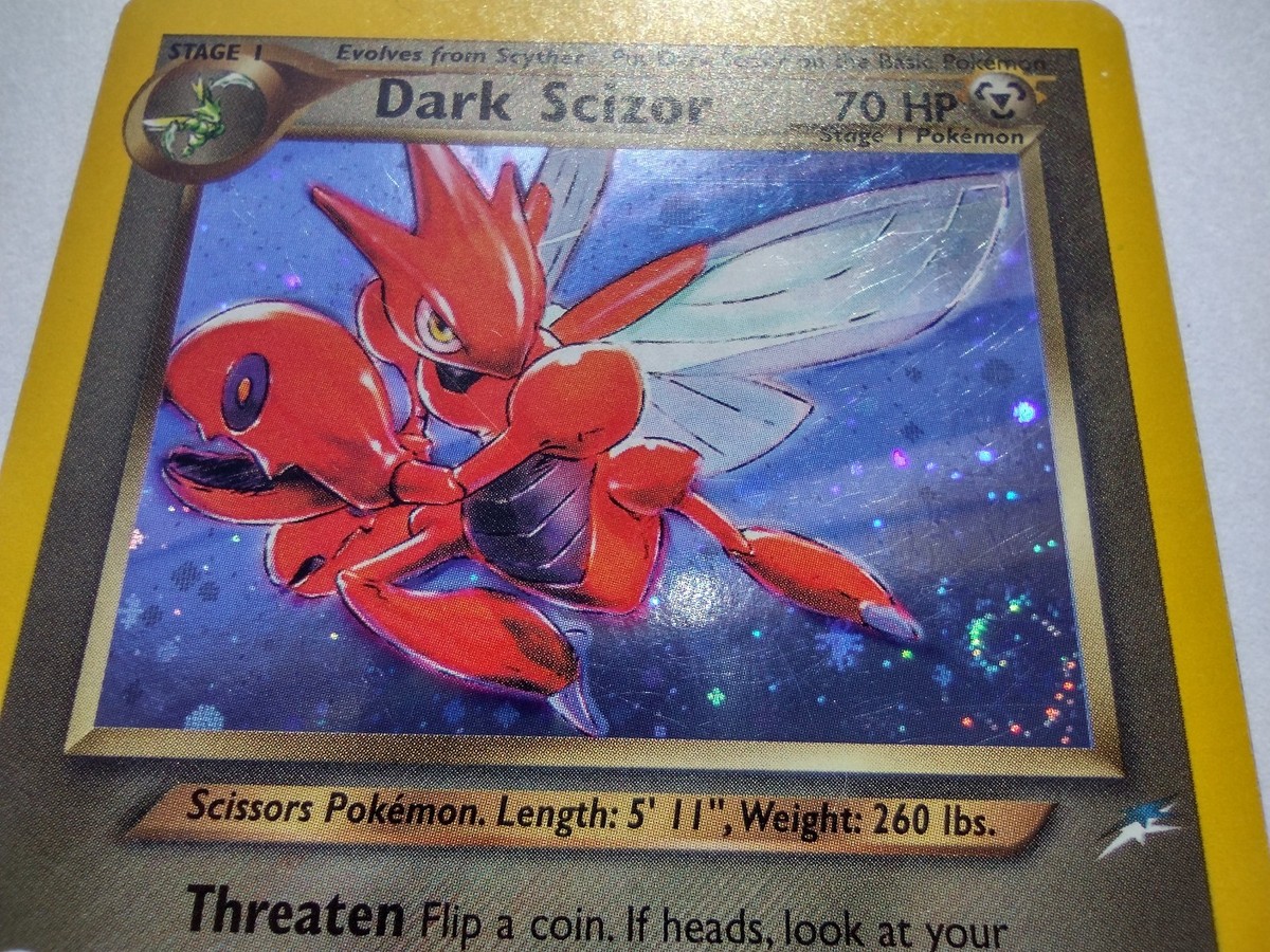 Dark Scizor 9/105 Neo Destiny Holo (LP) 🌀SWIRL🌀 | eBay