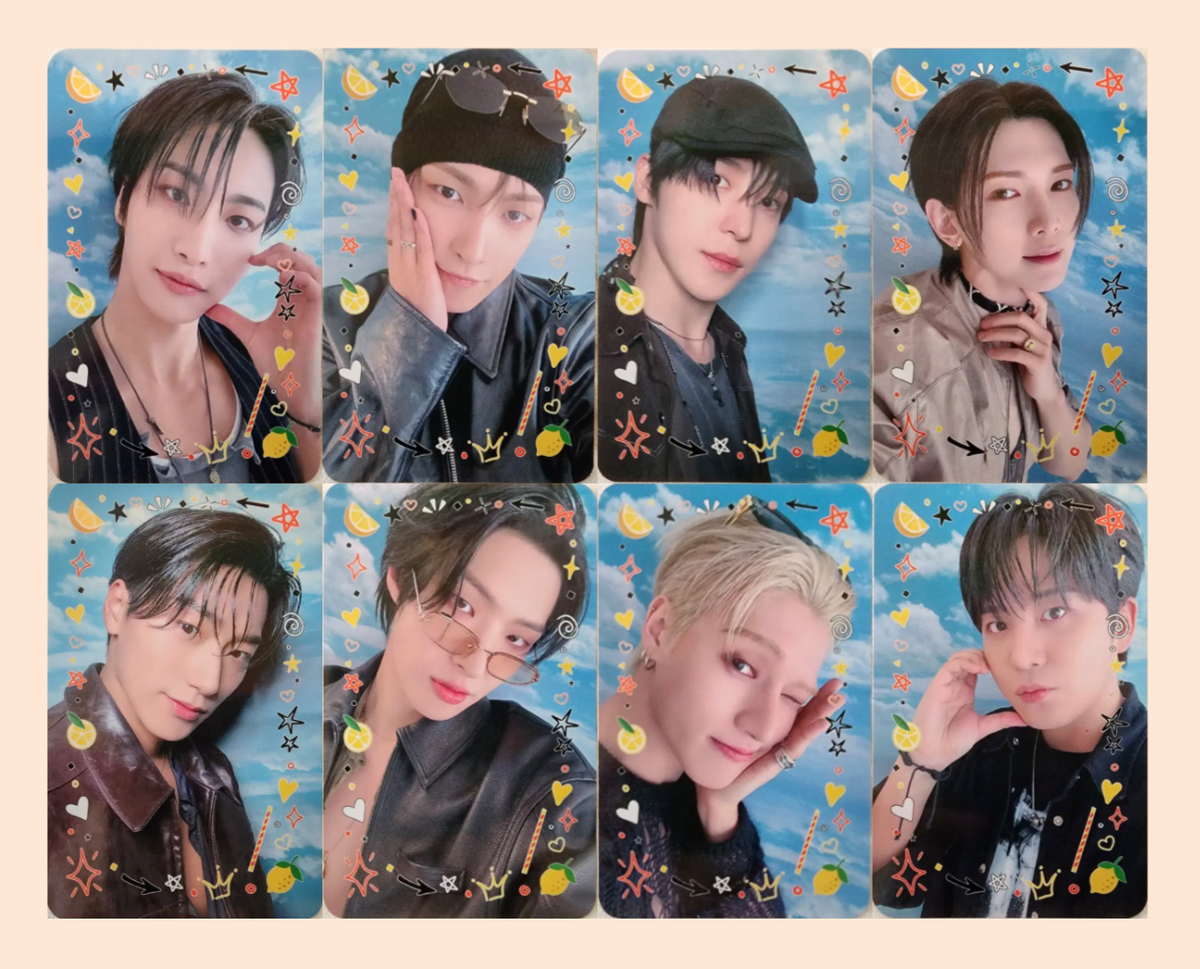 ATEEZ] GOLDEN HOUR : Part.3 [Lemon Drop] Broadcast Photocard | eBay