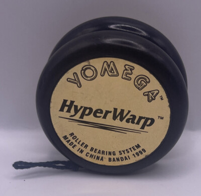 Bandai 1999 Blue Yomega Hyper-Warp Roller Bearing System Yo-Yo