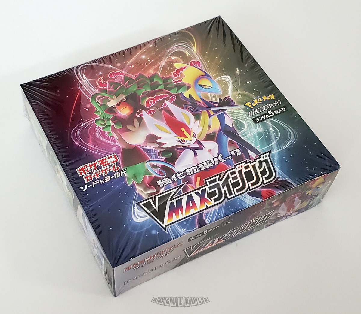 🚦1 Pokemon Japanese VMAX Rising Booster Box (S1a) - 30 Packs of 5