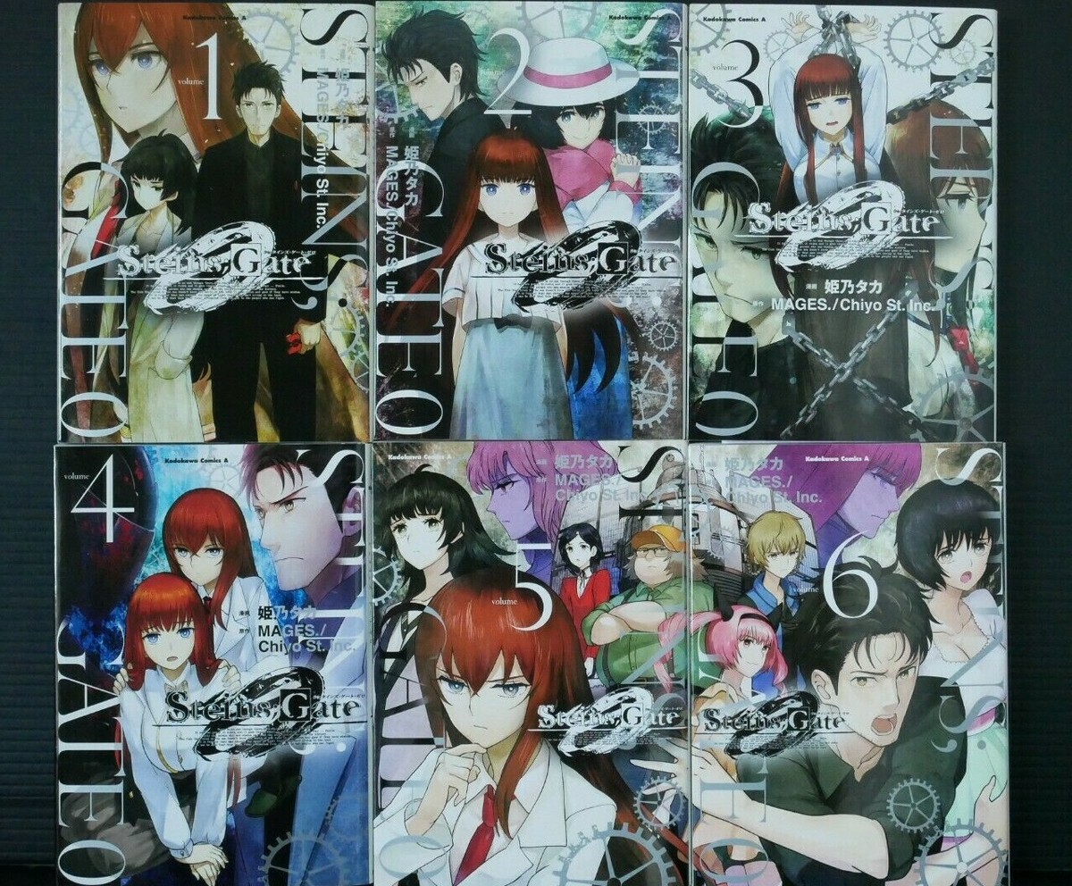 Steins;Gate 0 Vol.1-6 Manga Complete Set - from JAPAN | eBay