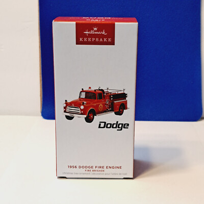 2023 Hallmark Keepsake Fire Brigade : 1956 Dodge Fire Engine
